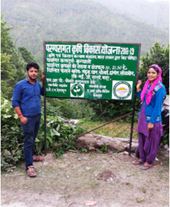 Sign Board Jakholi, Rudraprayag