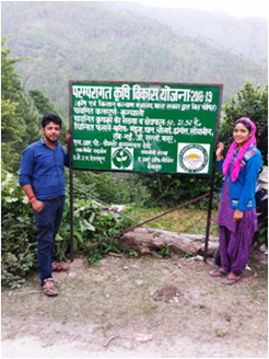 Sign Board Jakholi, Rudraprayag